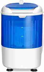 2-in-1 Portable Washing Machine Single Tub Mini Washer and Spin Dryer