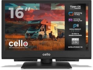 Cello 14 Inch Rechargeable TV 12 Volt