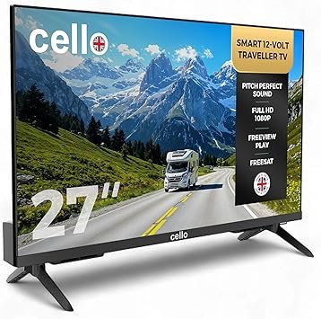 Cello Smart TV 12 Volt 24 Inch Prime Video Netflix