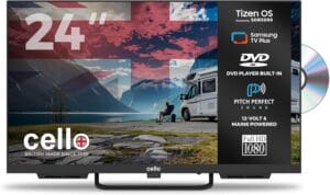Cello Smart TV 12 Volt 24 Inch Prime Video Netflix