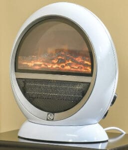 Ceramic Flame Effect Fan Heater