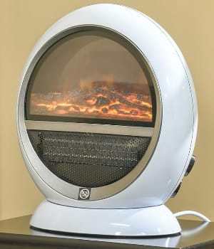 Ceramic Flame Effect Fan Heater