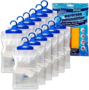 Hanging Wardrobe Dehumidifier Condensation Remover Bags