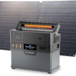 Portable Power Station 300W Camping Generator with 100W Foldable Solar Panel Portable Power Station 300W Camping Generator with 100W Foldable Solar Panel