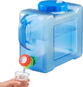 Water Carrier Container 5 Litre with Water Tap Easy Pouring