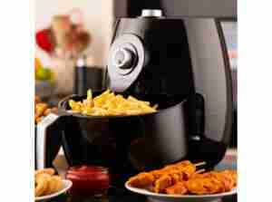 Air Fryer 3.5 Litre 1450 Watt Oil Free Otek AF351 Compact Cooker