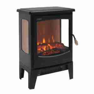Panoramic Electric Log Stove Effect Heater