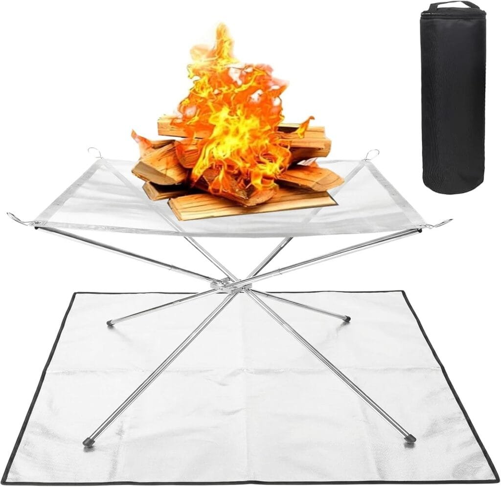 portable fire pit camping
