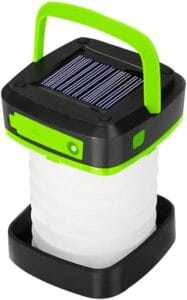 Solar Camping Light USB Collapsible Super Bright Long Battery Life