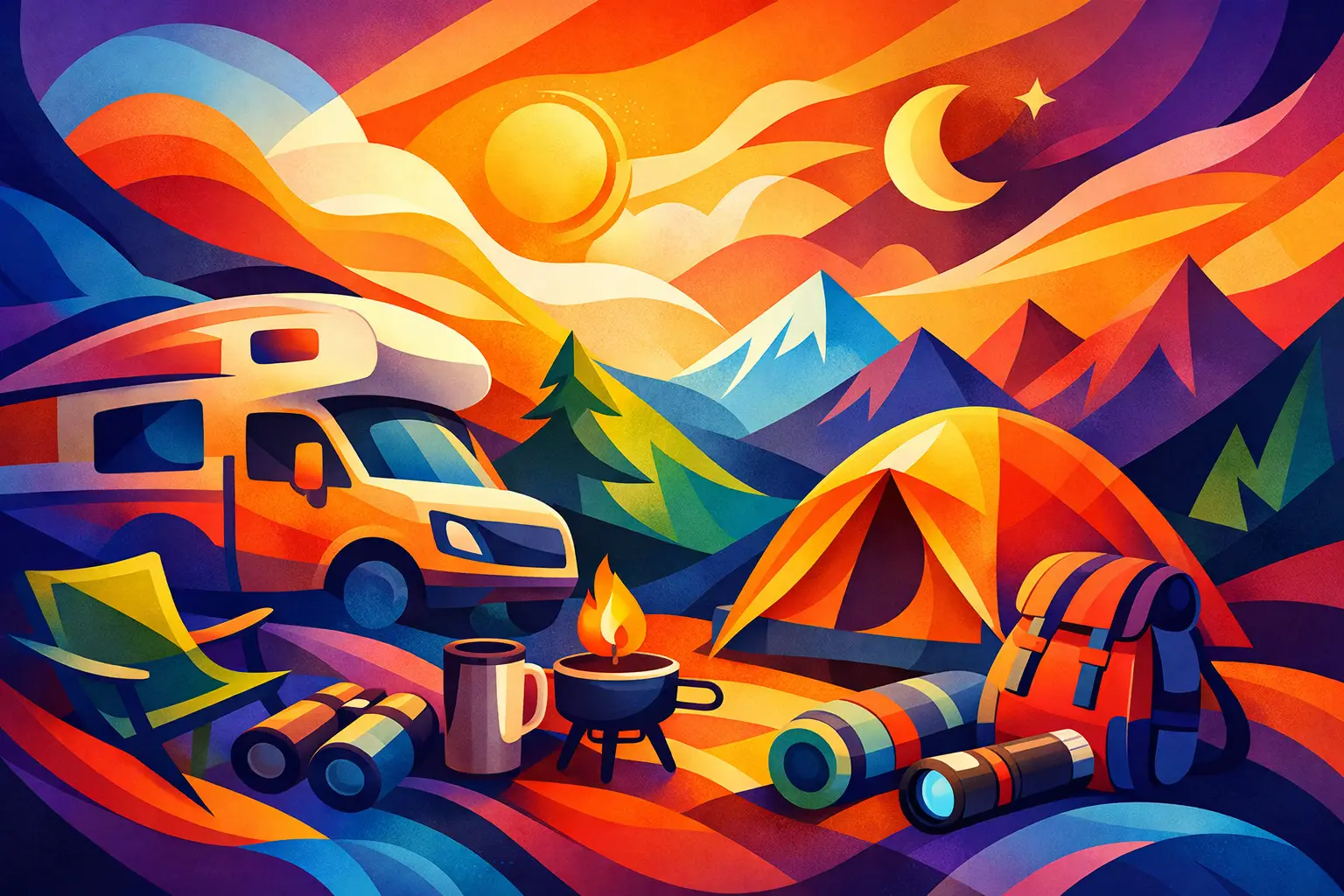 What Camping Gear for Campervan Trips?