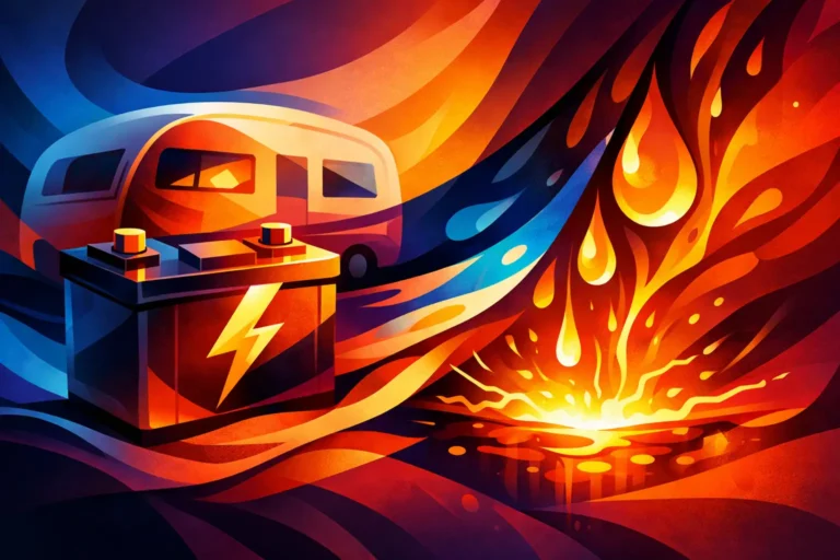 Why Caravan Battery Drains Quickly