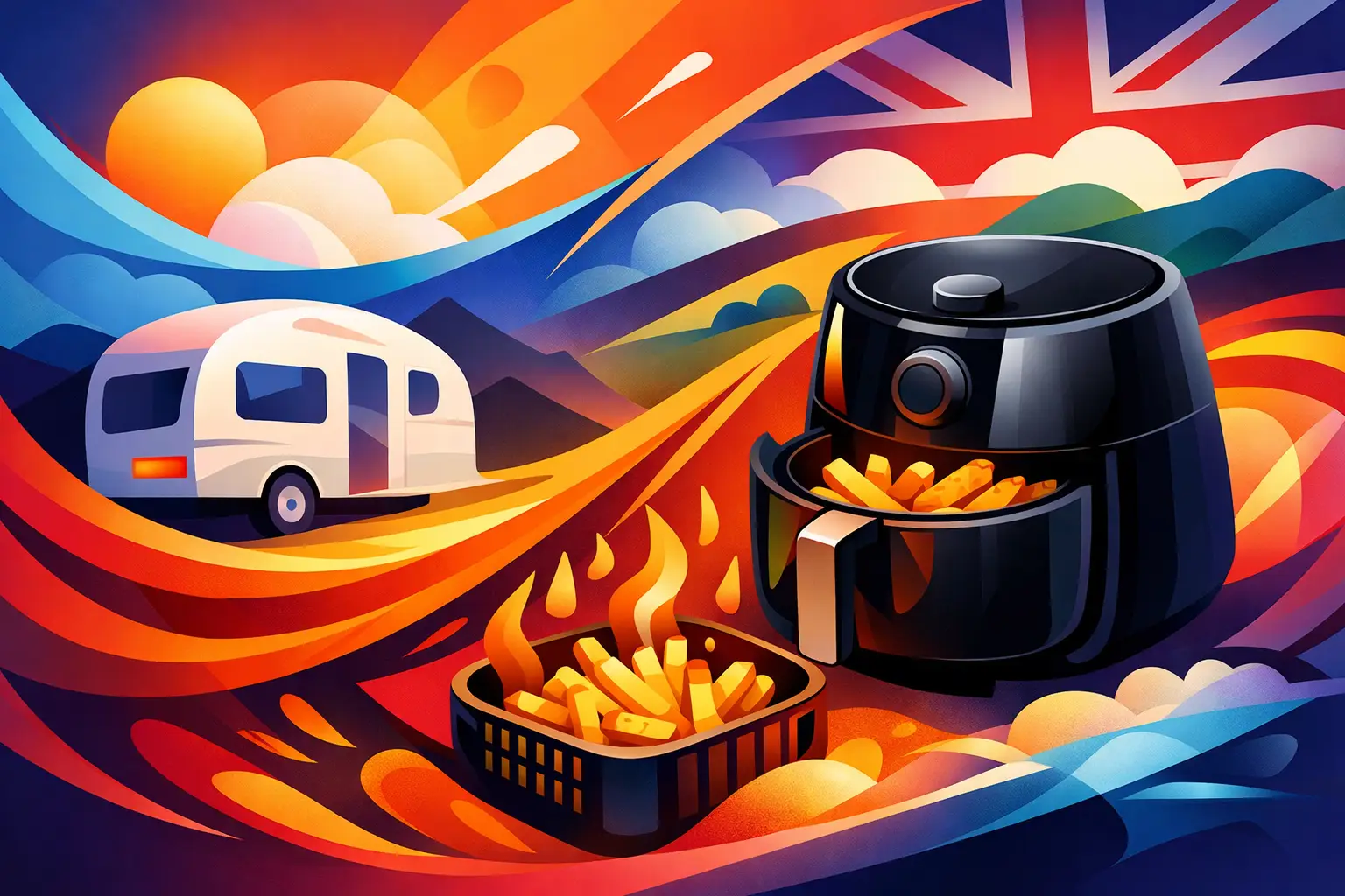 Caravan Air Fryer Comparison for UK Tourers 1 Caravan Air Fryer Comparison for UK Tourers