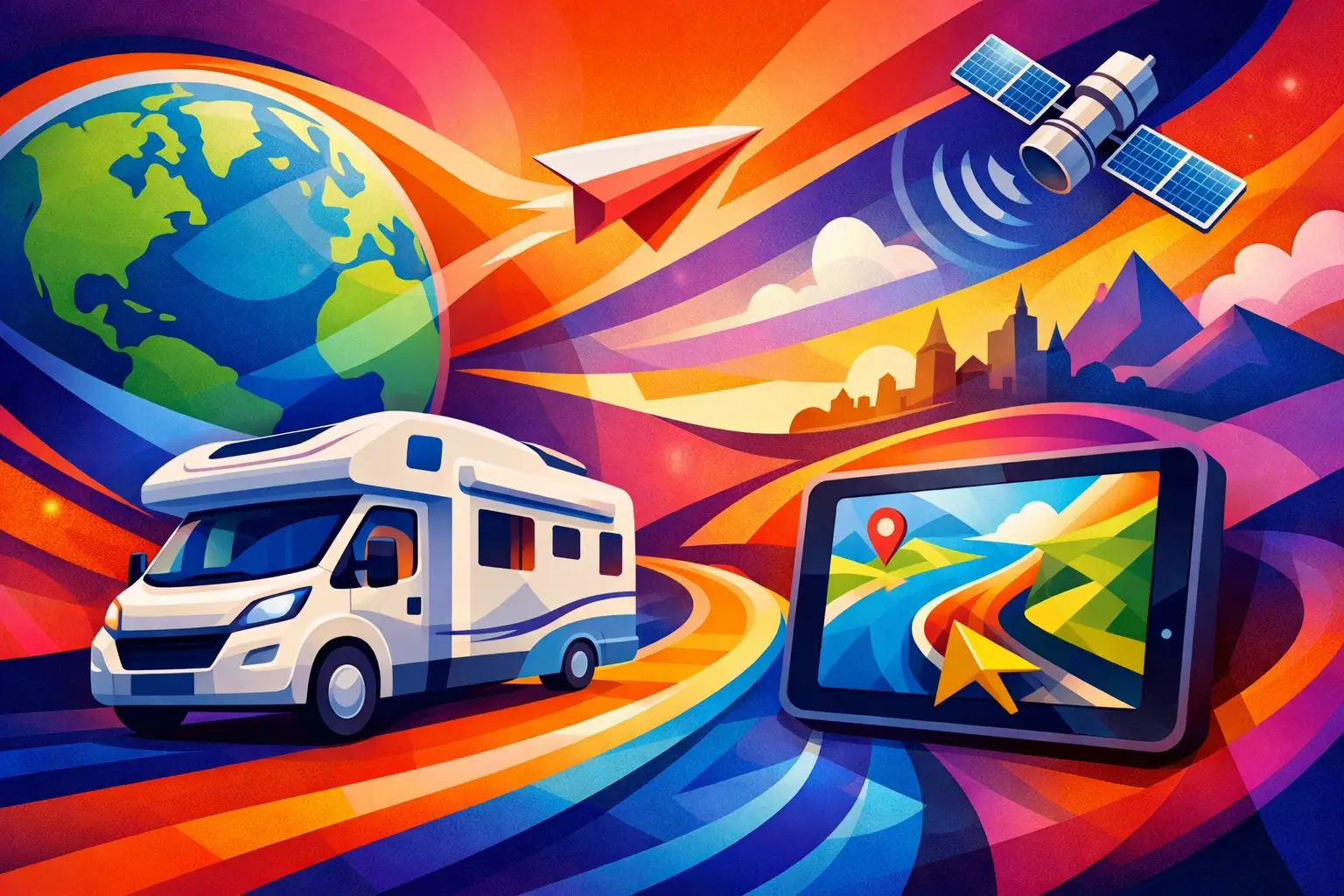 Best Motorhome Sat Navs for UK and Europe