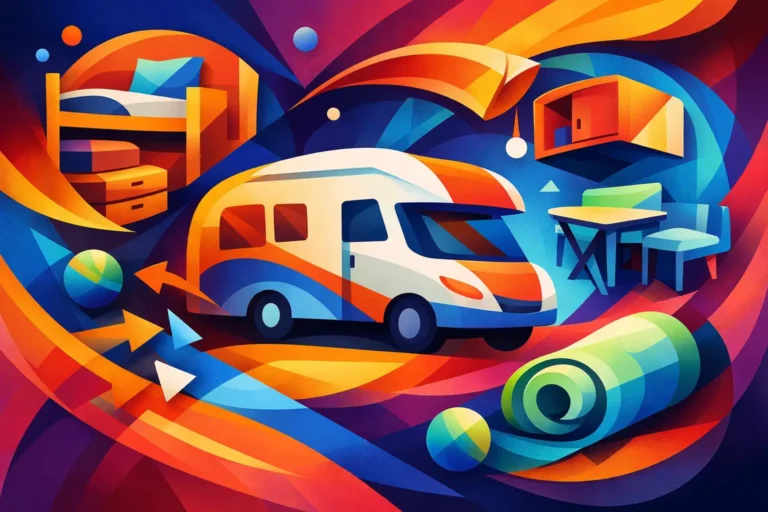 How to Save Space in a Caravan With 10 Ideas