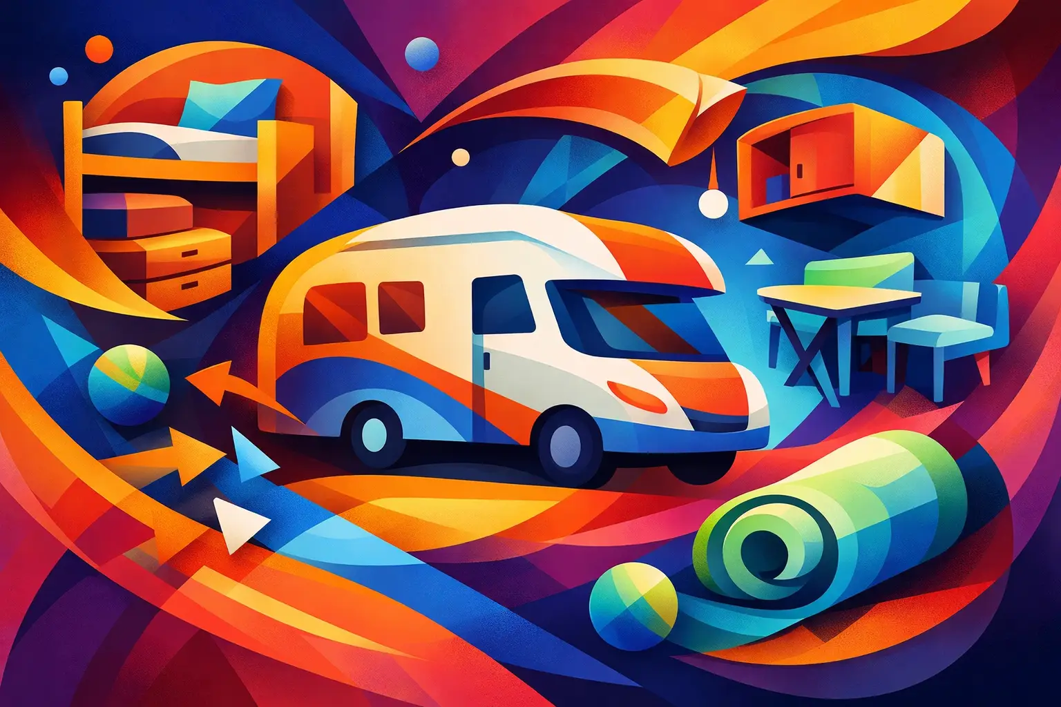 How to Save Space in a Caravan With 10 Ideas