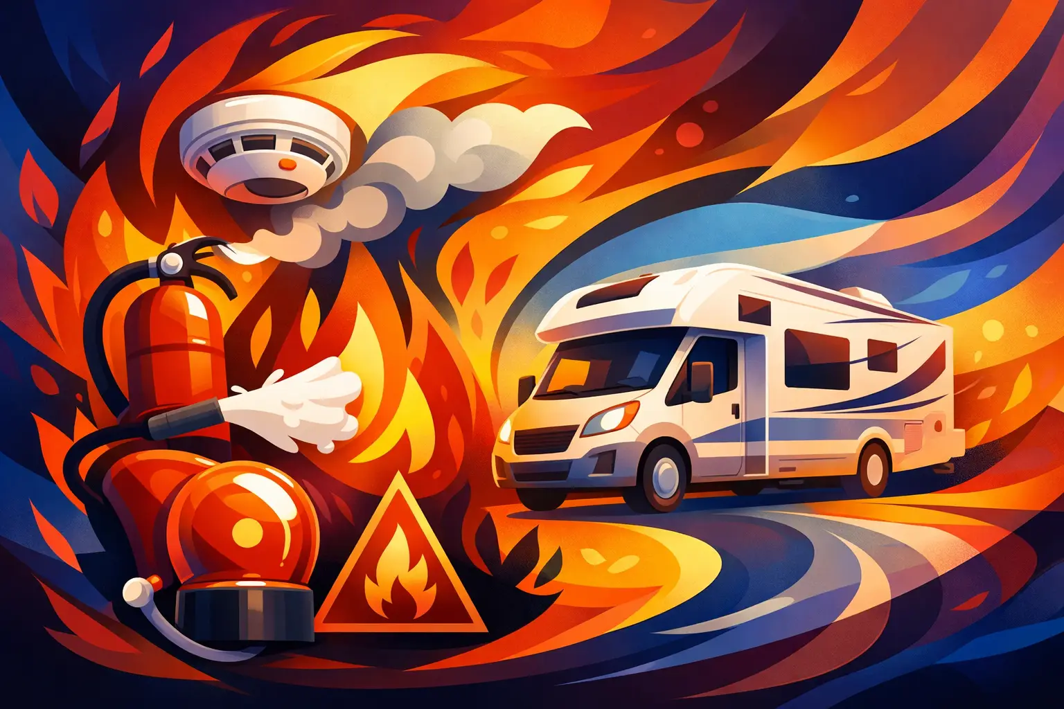 Motorhome Fire Safety Checklist for Every Trip