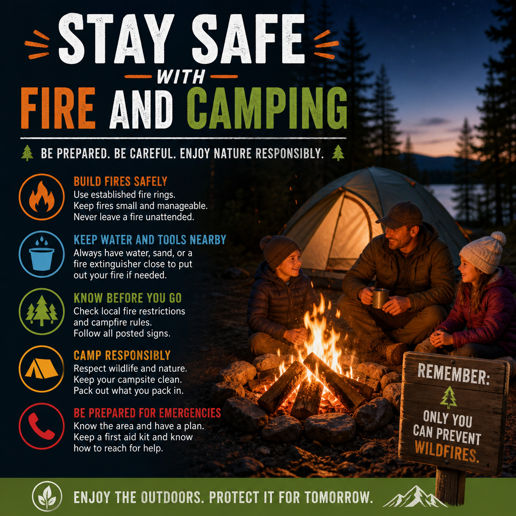 Stay Safe With Fire and Camping